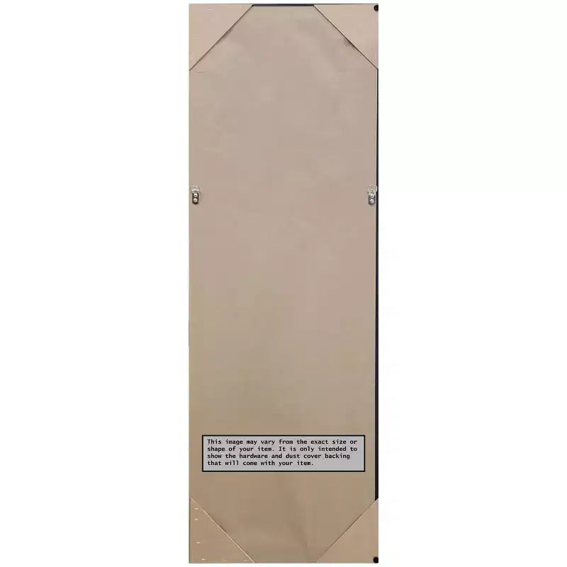 20" x 54" Ridge Bronze Full Length Mirror on The Door - Amanti Art