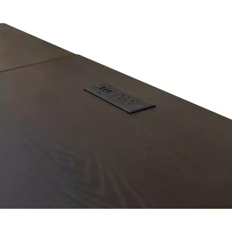 Kingston Traditional Wood L-Desk & Return with Mottled Antique Hardware - Martin Furniture