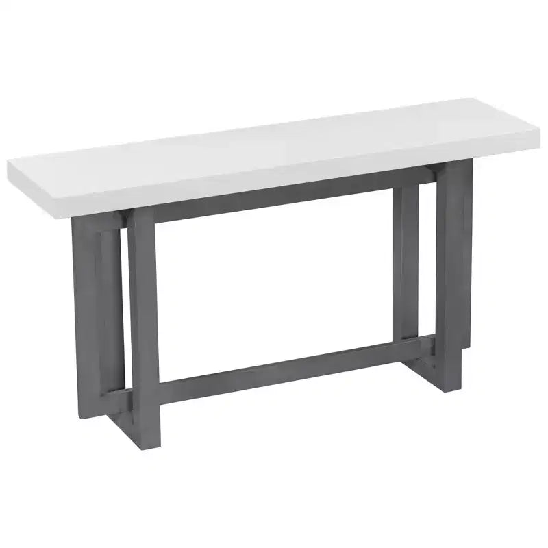 59.1 Modern Industrial Style Console Table - ModernLuxe