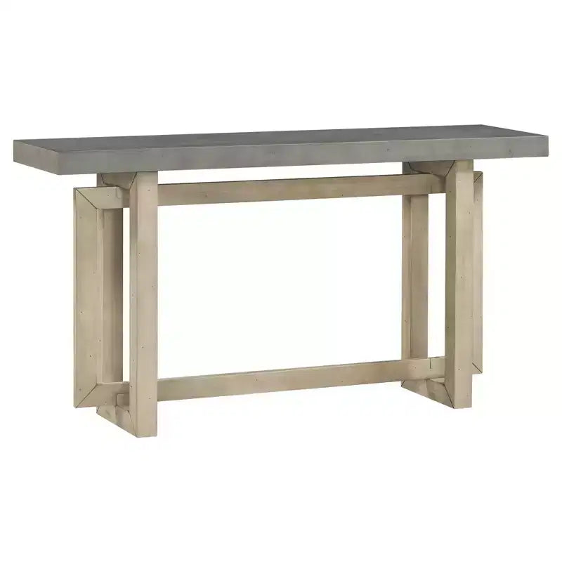59.1 Modern Industrial Style Console Table - ModernLuxe