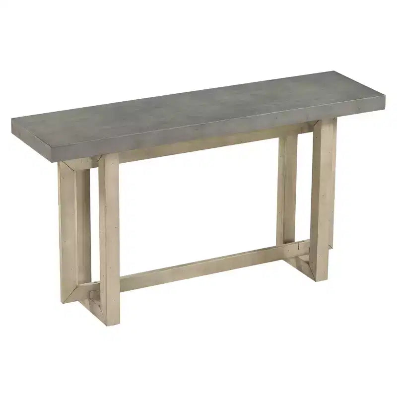 59.1 Modern Industrial Style Console Table - ModernLuxe
