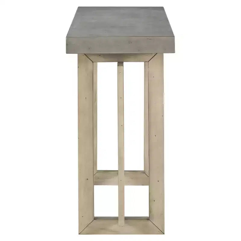 59.1 Modern Industrial Style Console Table - ModernLuxe