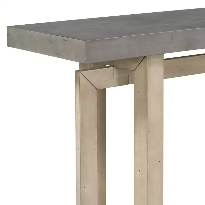 59.1 Modern Industrial Style Console Table - ModernLuxe