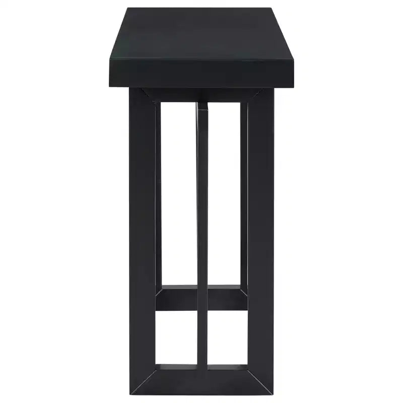 59.1 Modern Industrial Style Console Table - ModernLuxe