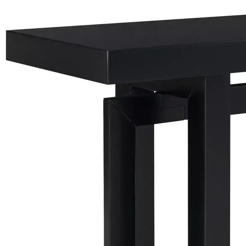 59.1 Modern Industrial Style Console Table - ModernLuxe
