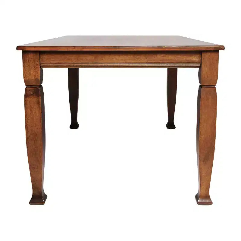 Emma and Oliver Wooden Dining Table with Turned Wooden Legs
