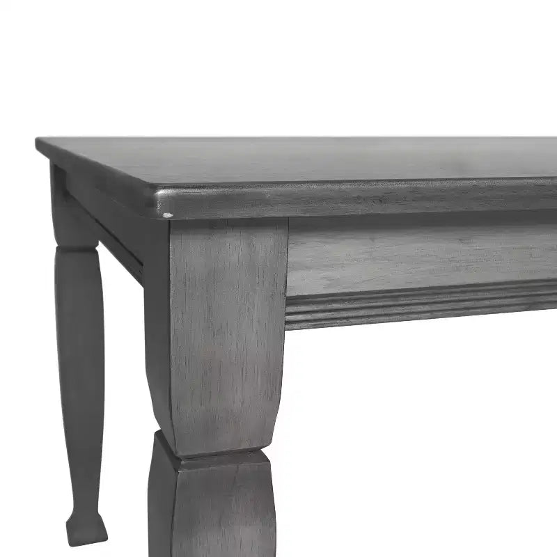Emma and Oliver Wooden Dining Table with Turned Wooden Legs