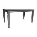 Emma and Oliver Wooden Dining Table with Turned Wooden Legs