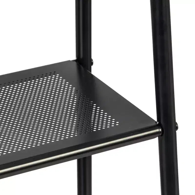 IRIS Clothing Rack Clothes Rack Metal Garment Rack with 5 Metal shelf