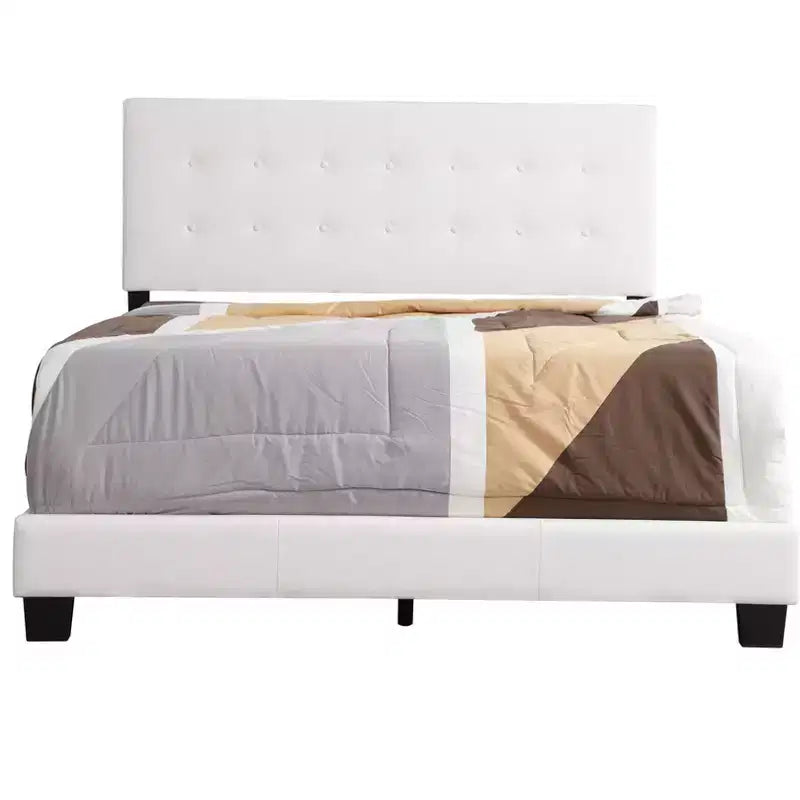 Passion Furniture Caldwell Full Panel Bed