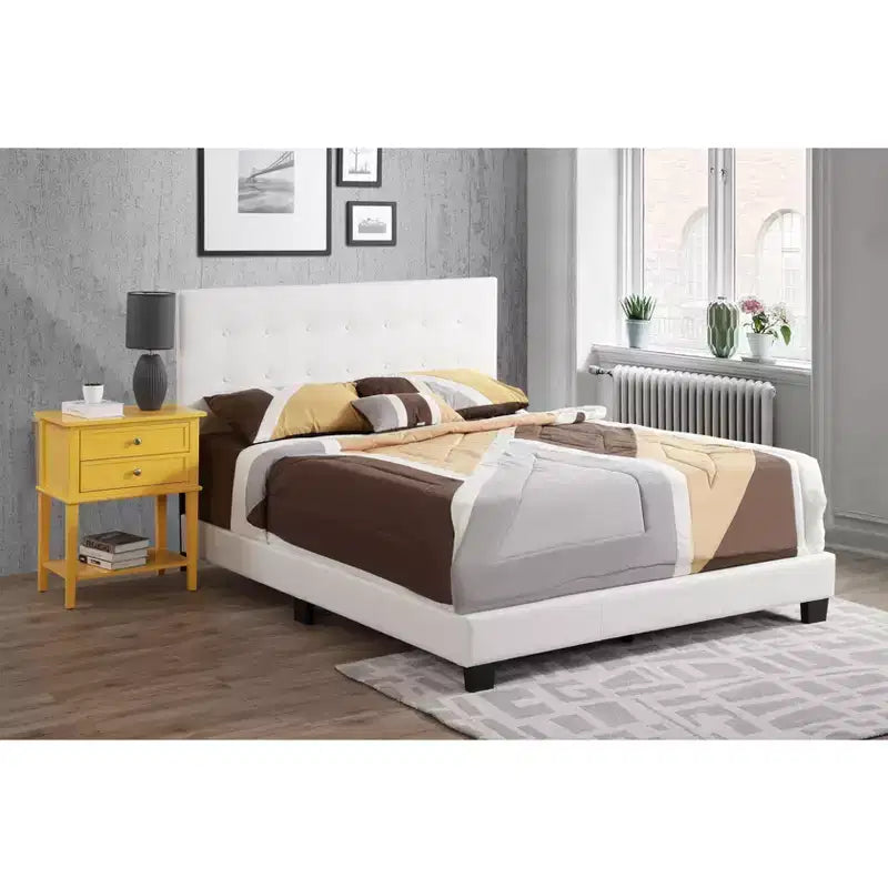 Passion Furniture Caldwell Full Panel Bed
