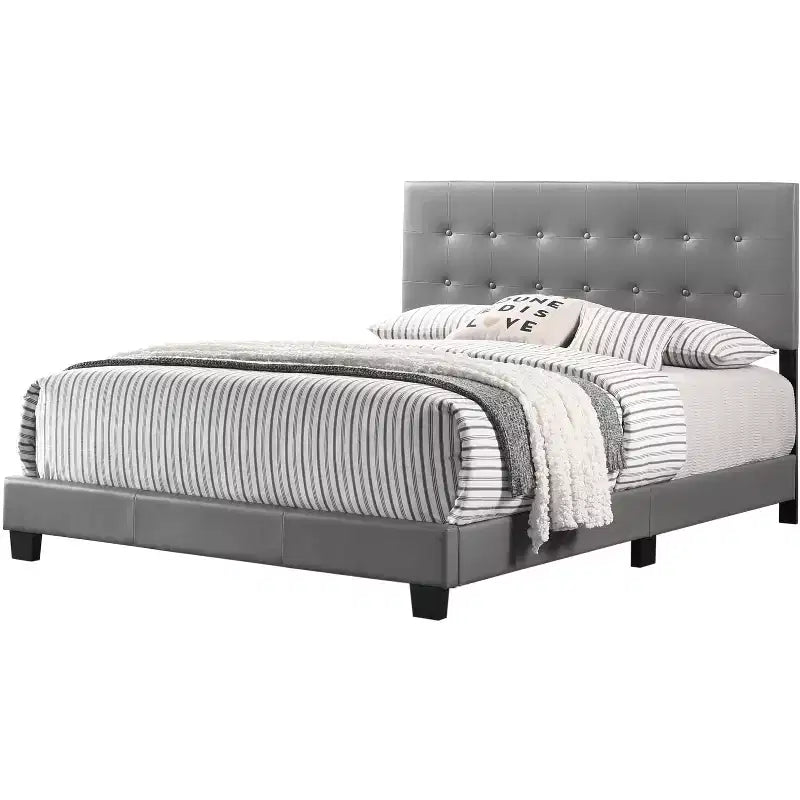 Passion Furniture Caldwell Full Panel Bed