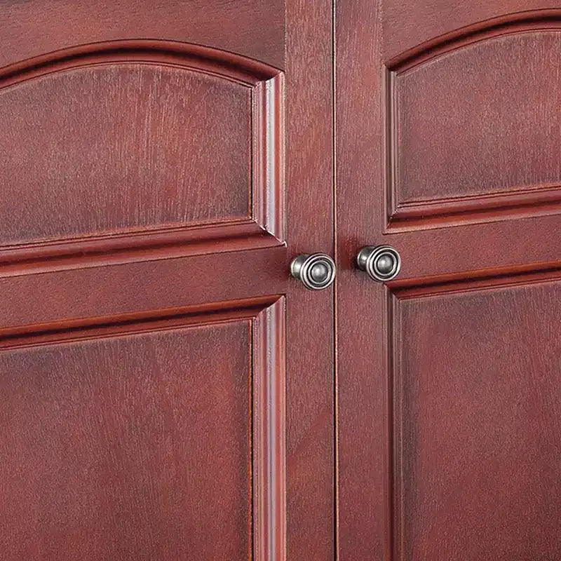 Teamson Home Martha 22.25 x 25 2-Door Removable Wall Cabinet, Mahogany