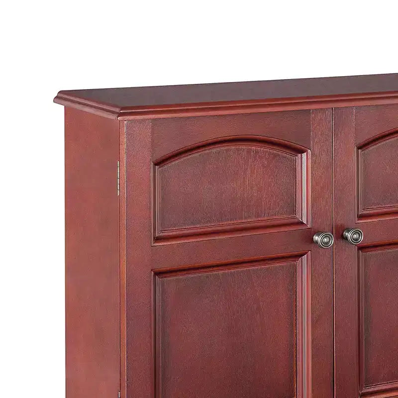 Teamson Home Martha 22.25 x 25 2-Door Removable Wall Cabinet, Mahogany