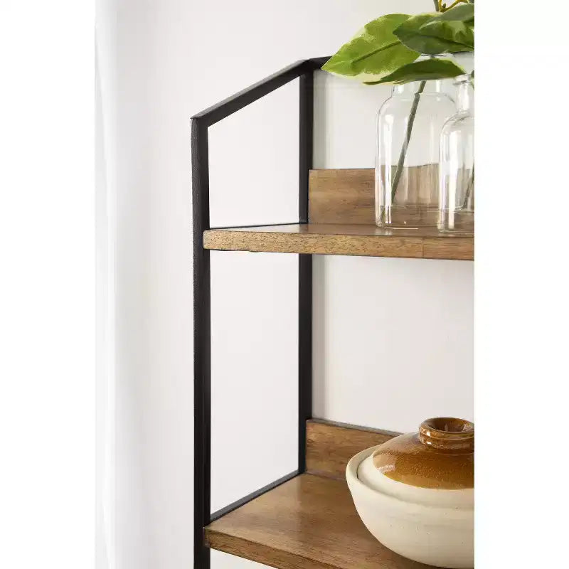 Kate and Laurel Hylton Tiered Wall Shelf