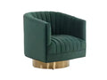 Josephine Swivel Barrel Chair - SFV4726 - Safavieh Couture