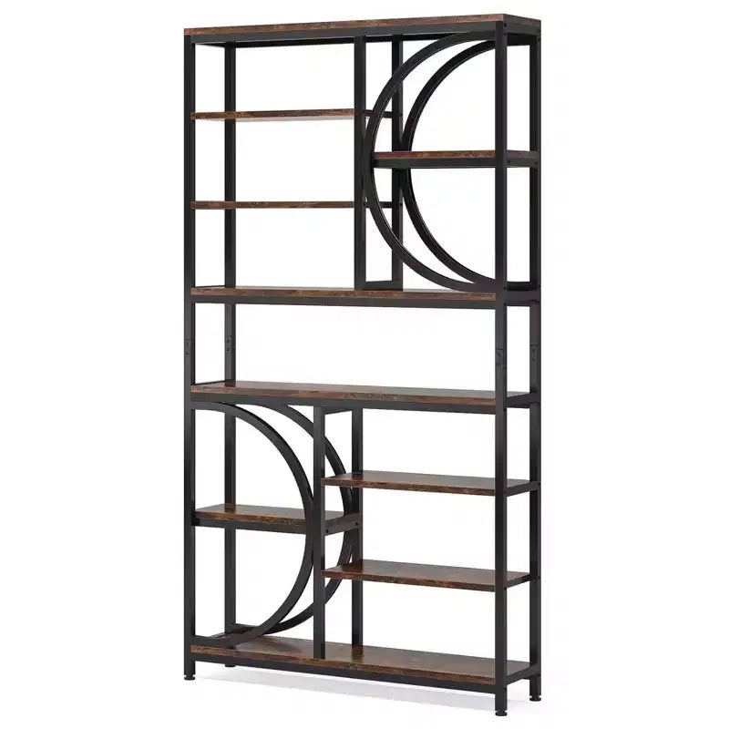 Tribesigns Industrial 8-Tier Etagere Bookcase