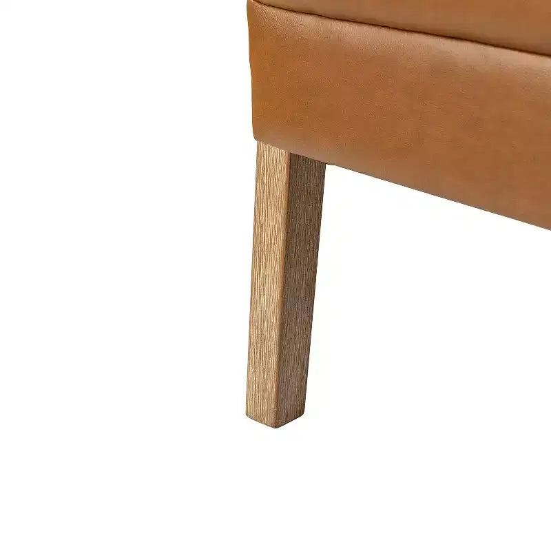 Kelly Mid-century Armchair with Distressed Finish | HULALA HOME