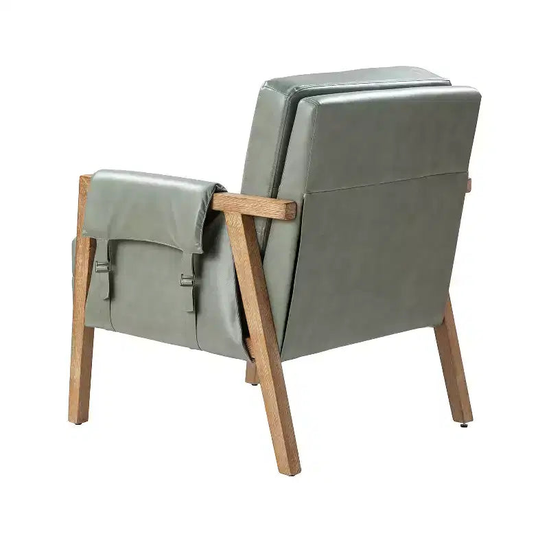 Kelly Mid-century Armchair with Distressed Finish | HULALA HOME