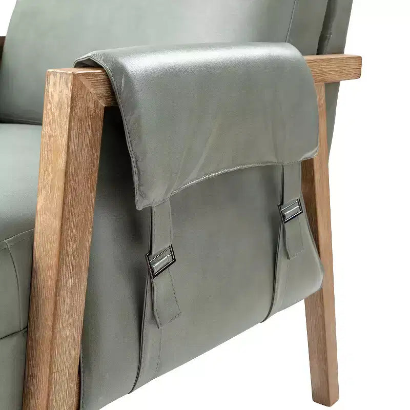 Kelly Mid-century Armchair with Distressed Finish | HULALA HOME