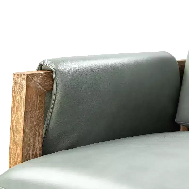 Kelly Mid-century Armchair with Distressed Finish | HULALA HOME