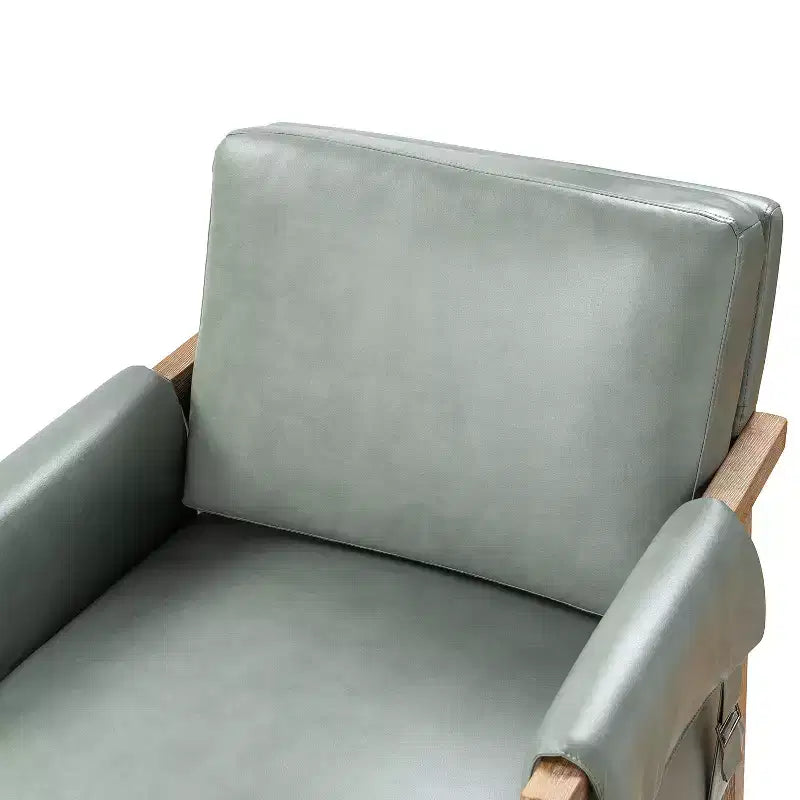 Kelly Mid-century Armchair with Distressed Finish | HULALA HOME