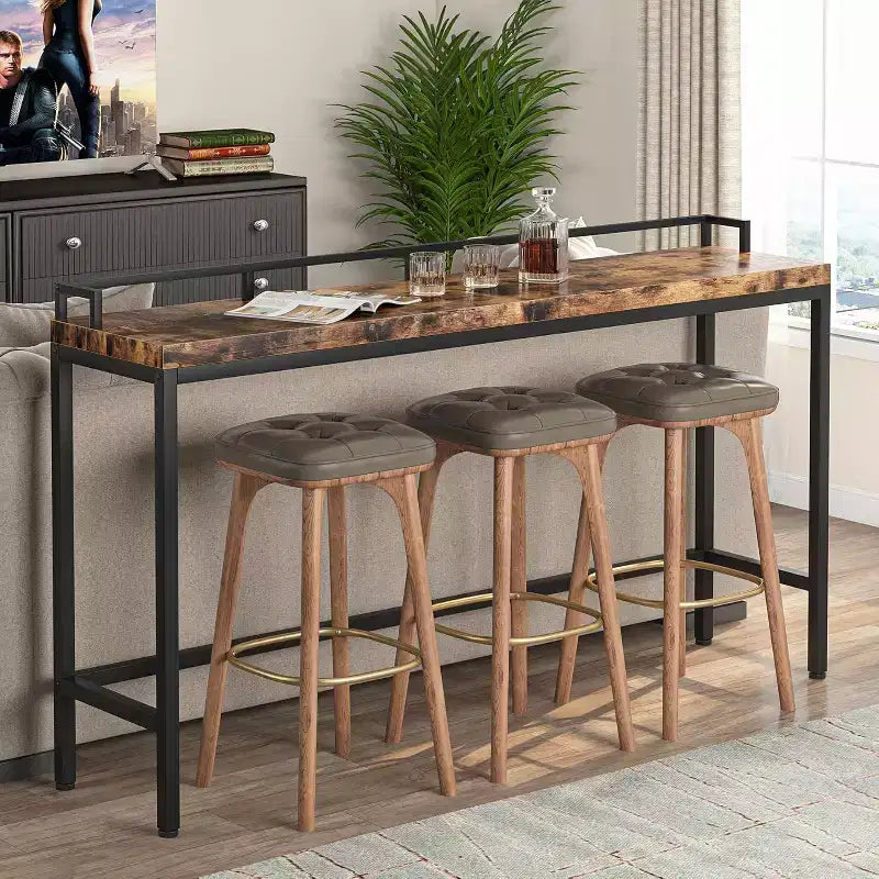 Tribesigns 70.9 Long Sofa Table, Narrow Entryway Console Table for Living Room
