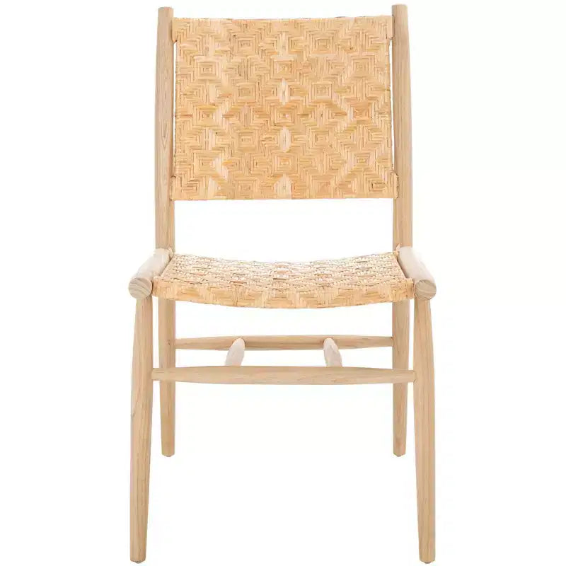 Adira Rattan Dining Chair (Set of 2) - DCH1202 - Natural - Safavieh