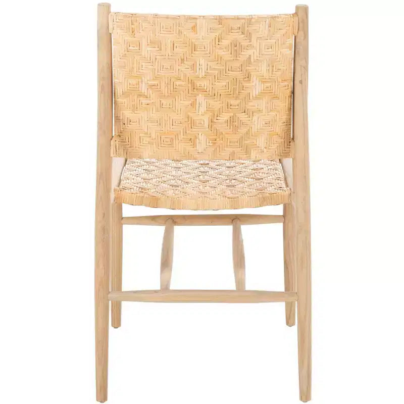 Adira Rattan Dining Chair (Set of 2) - DCH1202 - Natural - Safavieh