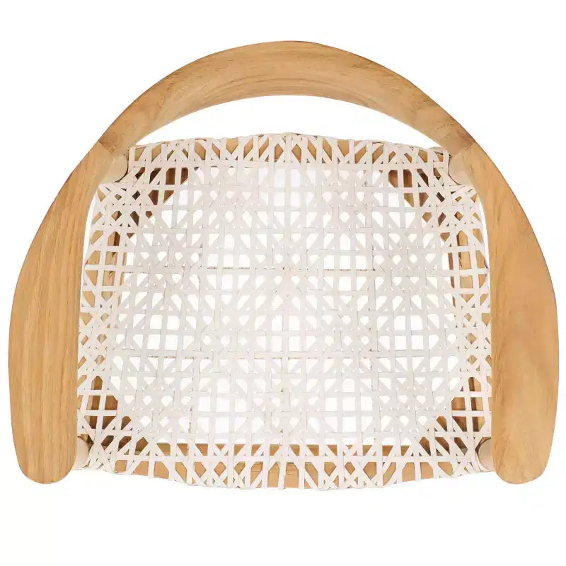 Bandelier Counter Stool - BST1006A - Natural/White - Safavieh