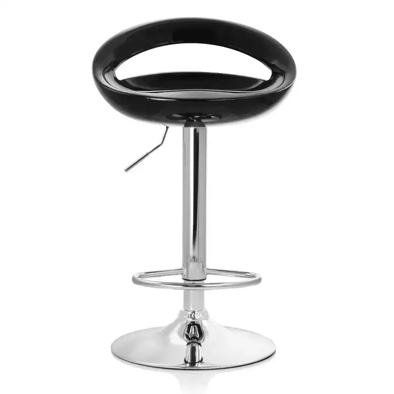 Elama 2 Piece Retro Adjustable Bar Stool with Chrome Base