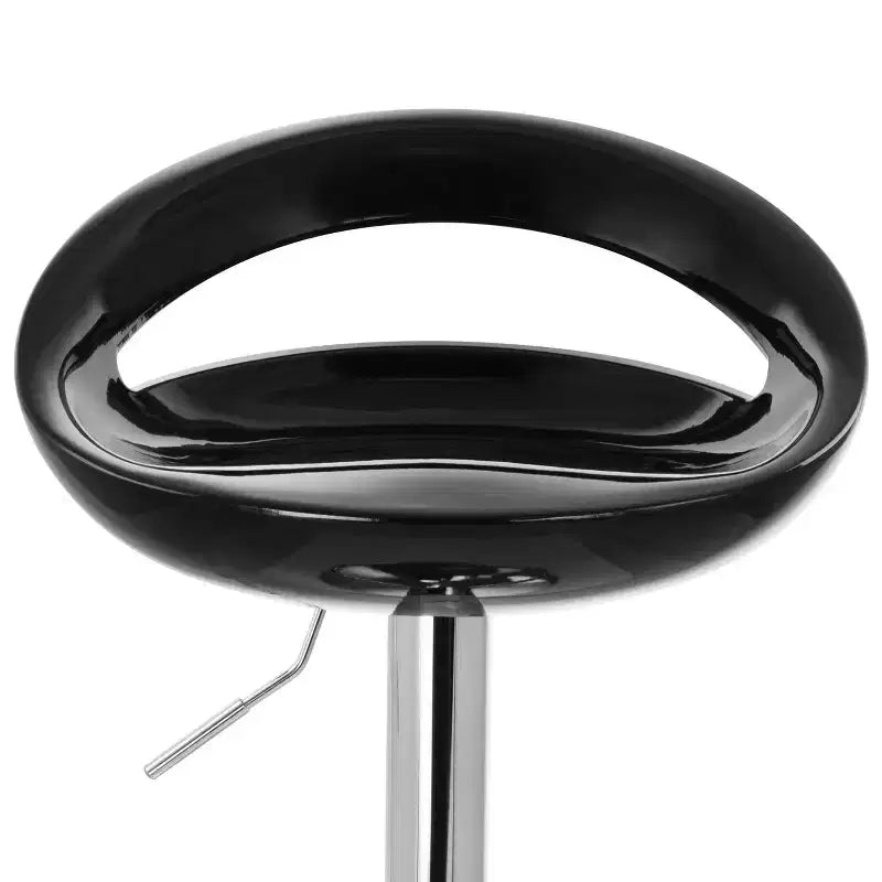 Elama 2 Piece Retro Adjustable Bar Stool with Chrome Base