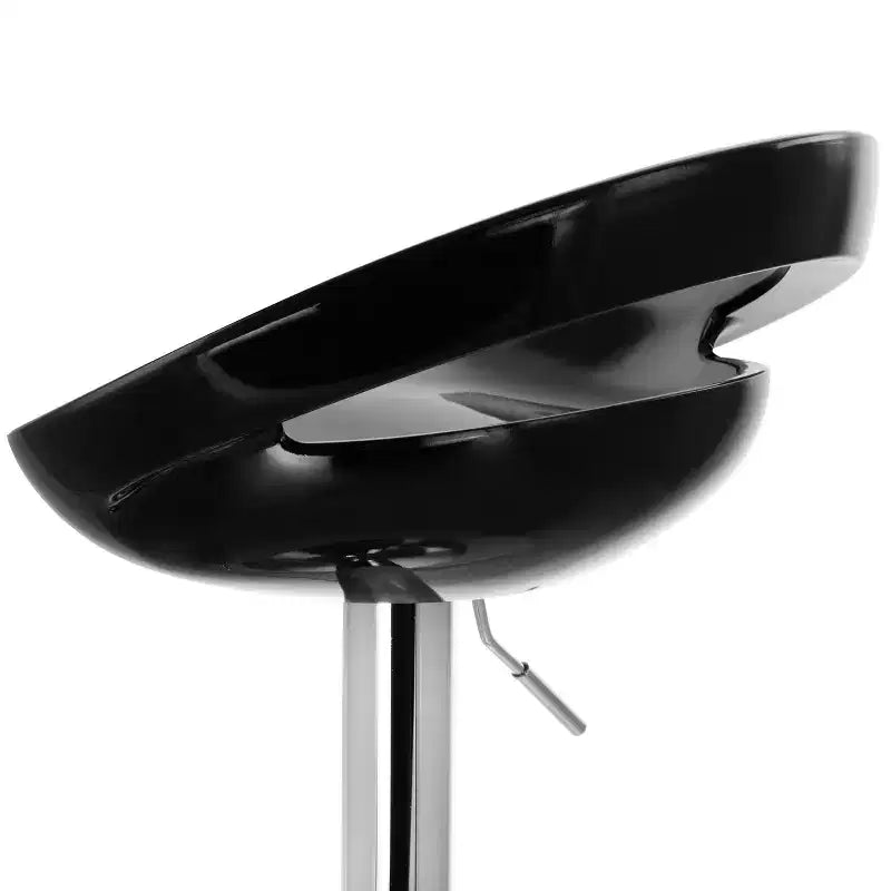 Elama 2 Piece Retro Adjustable Bar Stool with Chrome Base