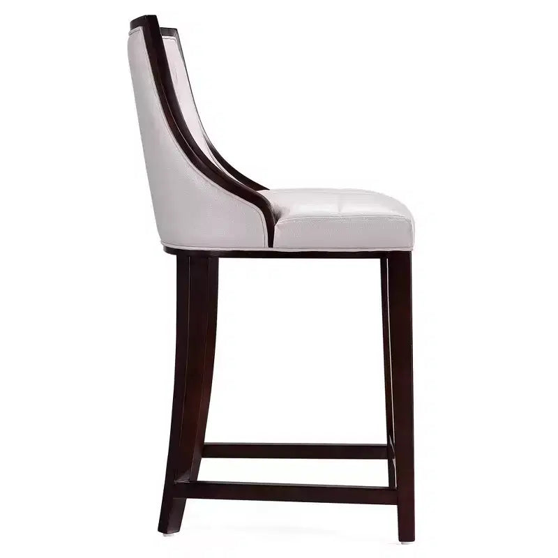 Fifth Ave Beech Wood Counter Height Barstool - Manhattan Comfort
