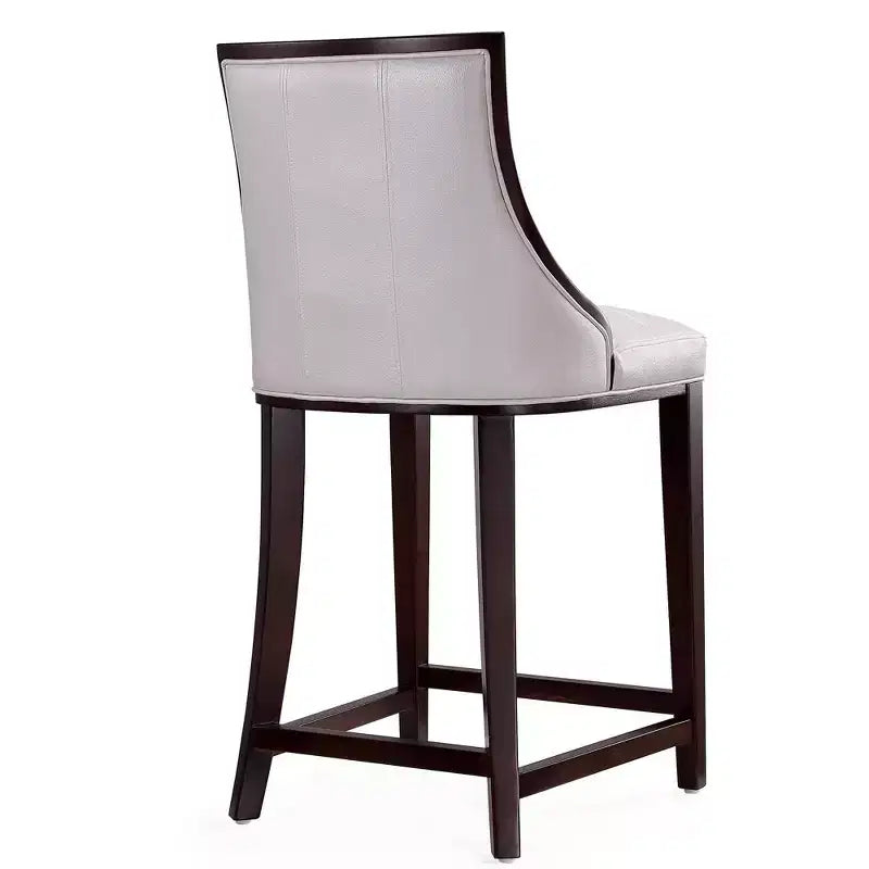 Fifth Ave Beech Wood Counter Height Barstool - Manhattan Comfort