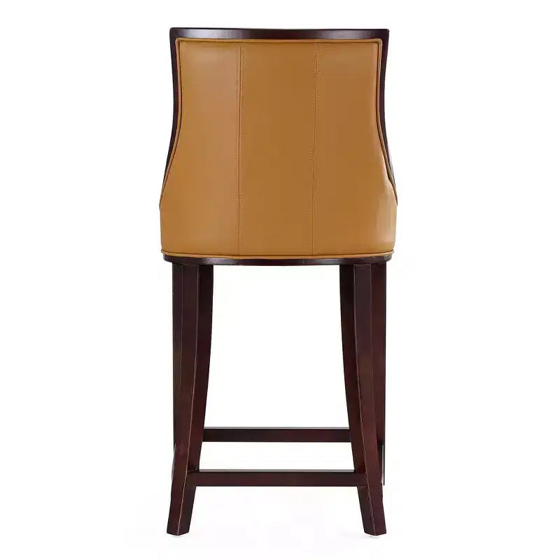 Fifth Ave Beech Wood Counter Height Barstool - Manhattan Comfort