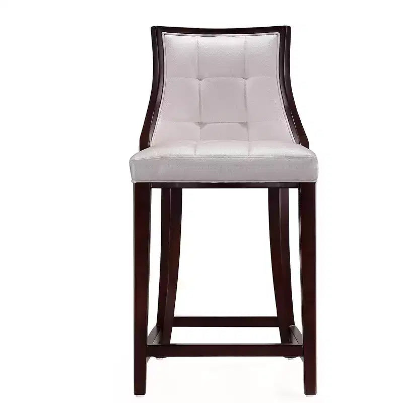 Fifth Ave Beech Wood Counter Height Barstool - Manhattan Comfort