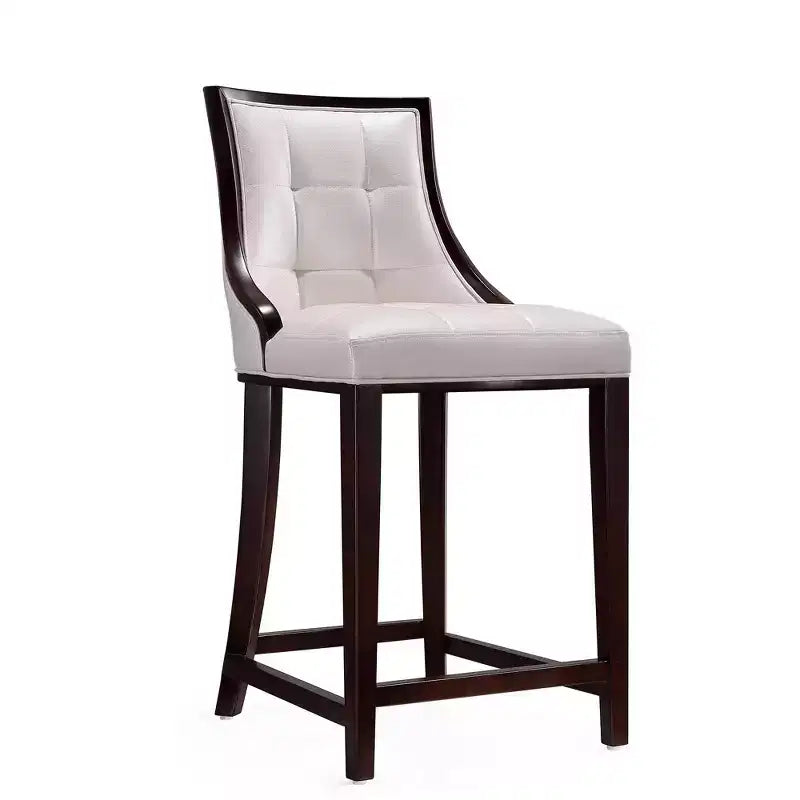 Fifth Ave Beech Wood Counter Height Barstool - Manhattan Comfort