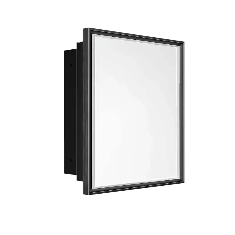 Keonjinn17 in. W x 25 in. H Metal Framed Rectangular Framed Recessed/Surface Mount Medicine Cabinet with Mirror