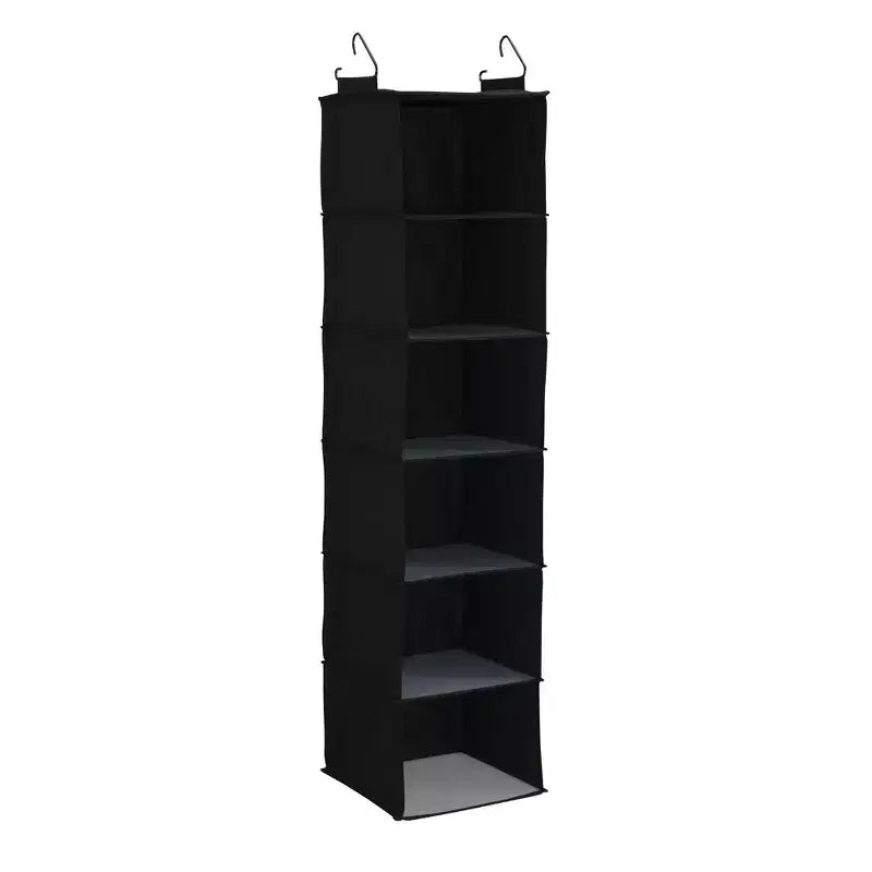 Household Essentials 6 Shelf Hanging Organizer Linen