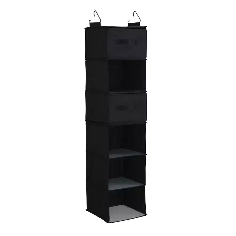 Household Essentials 6 Shelf Hanging Organizer Linen