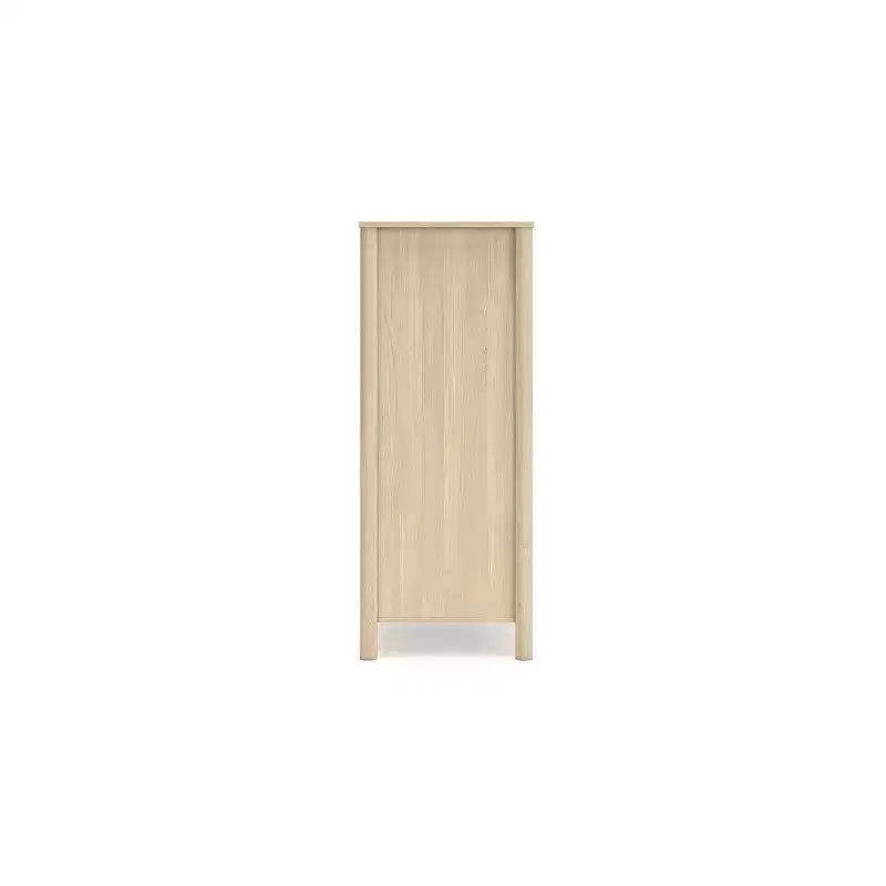 Signature Design by Ashley Cabinella 5 Drawer Tall Dresser, Tan