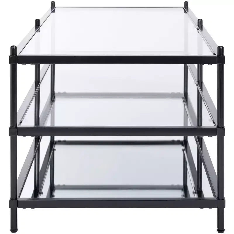 Cathal Glass And Mirror Coffee Table - Safavieh