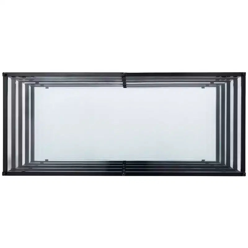 Cathal Glass And Mirror Coffee Table - Safavieh