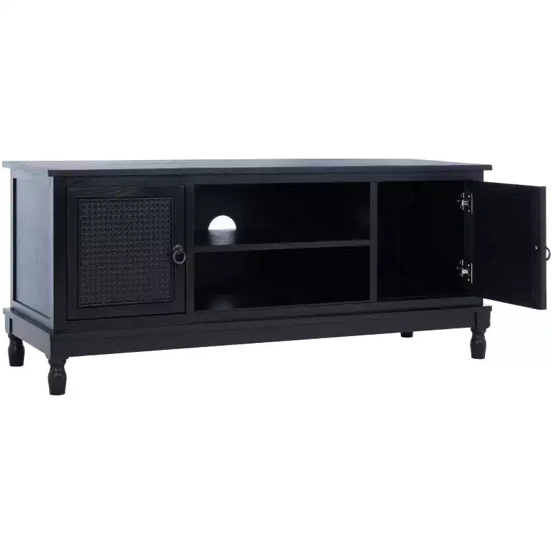 Haines 2 Door 1 Shelf Media Stand - MED5709 - Safavieh
